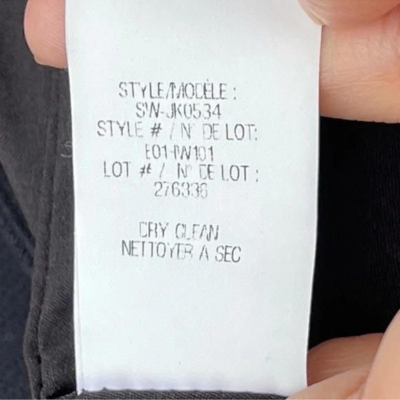 helmut lang military style blazer size 0 - Picture 10 of 11